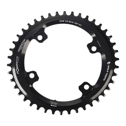 Coroa Mono Oval 11V WOLF TOOTH Shimano GRX RX810 / RX600 110 mm