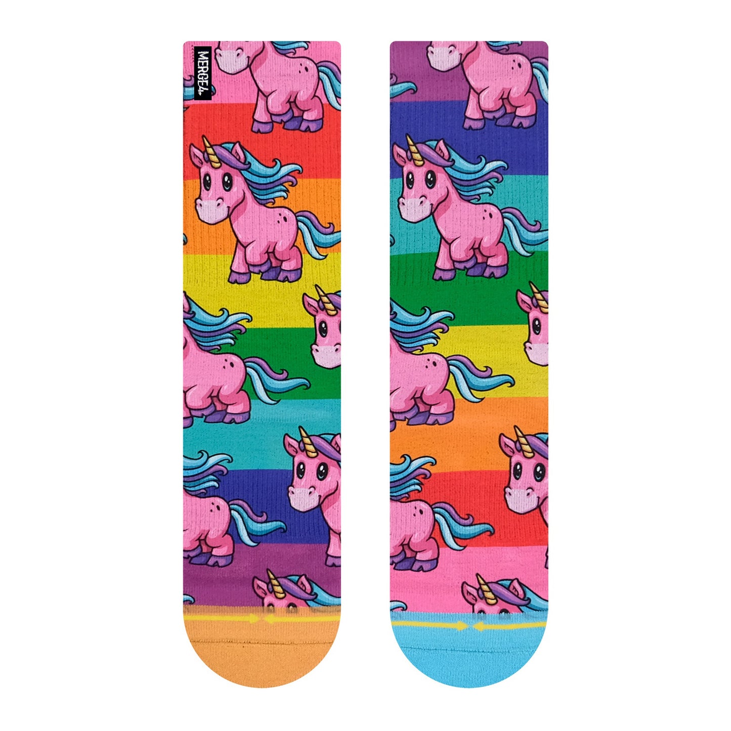 Meias MERGE4 PRIDE UNICORN