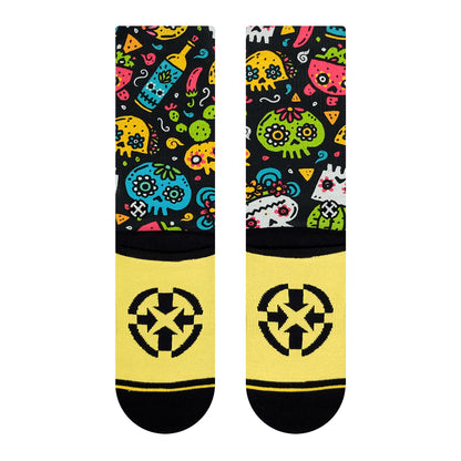 Meias MERGE4 WALMAZAN SUGAR SKULL MINI