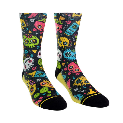 Meias MERGE4 WALMAZAN SUGAR SKULL MINI