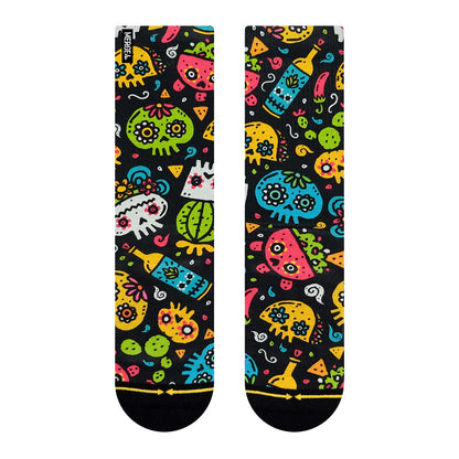 Meias MERGE4 WALMAZAN SUGAR SKULL MINI