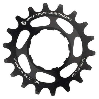 Pinhão Single Speed WOLF TOOTH Alu Preto
