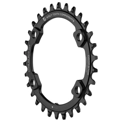 Roda dentada WOLF TOOTH 96 BCD 11V Shimano XT M8000/SLX M7000 4 Furos 96mm Preto