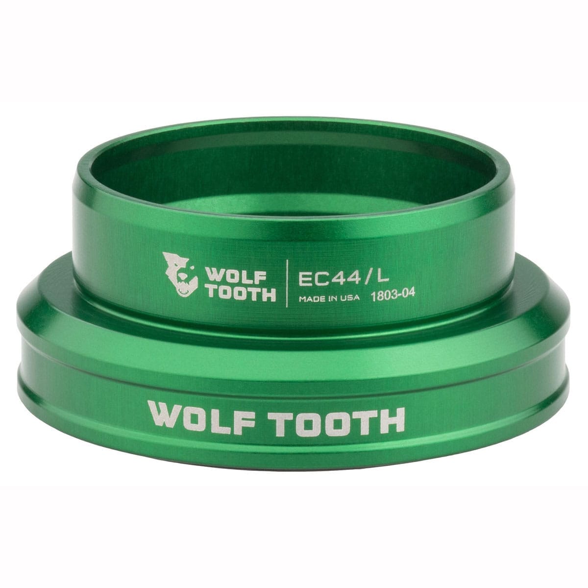 Cuvette Basse pour Jeu de Direction Externe WOLF TOOTH PREMIUM 1,5" EC44 Vert