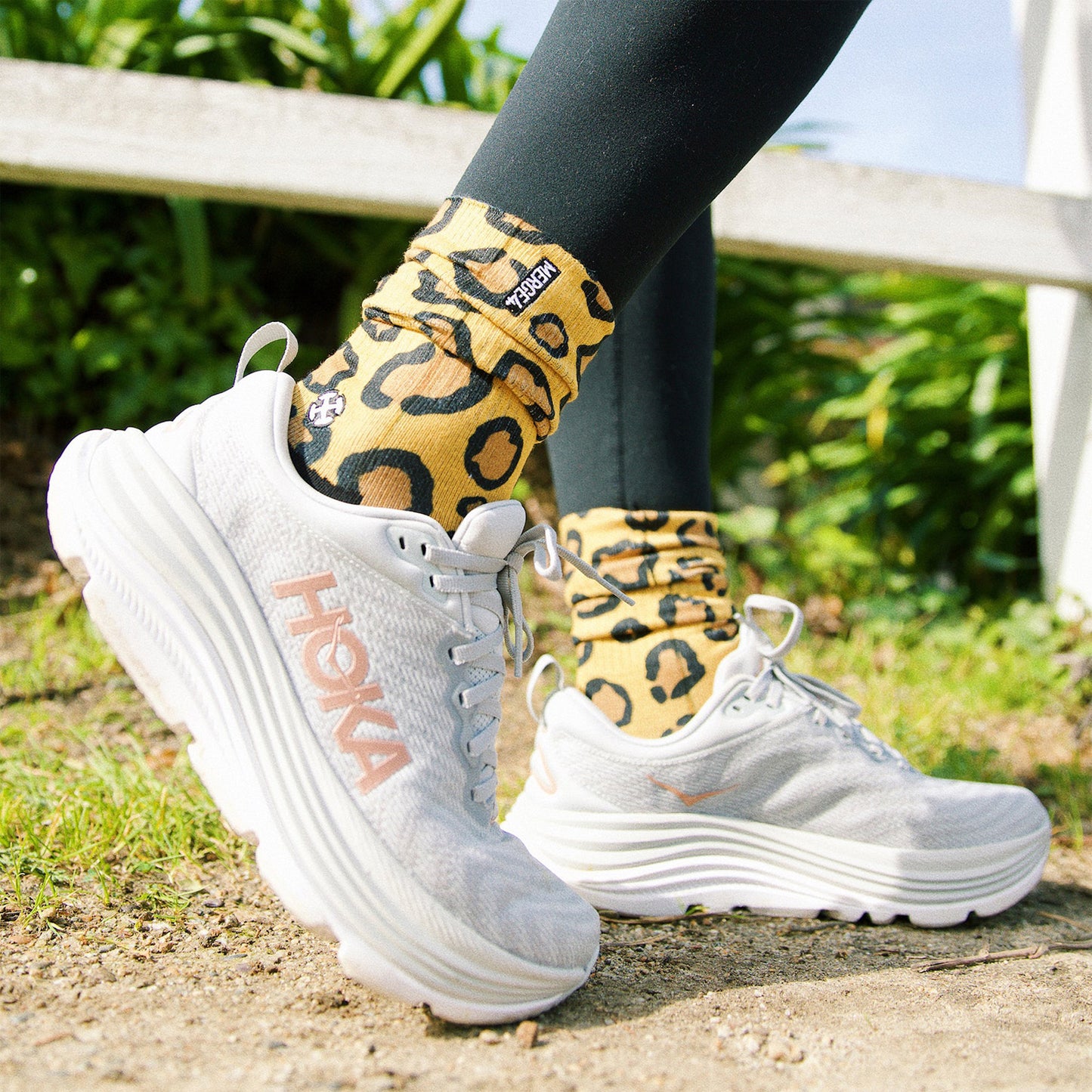 Meias MERGE4 LEOPARD