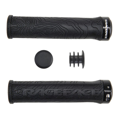 Grips RACE FACE HALF NELSON Lock-On Cinzento