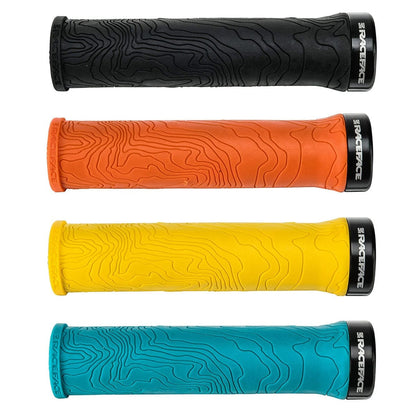 Grips RACE FACE HALF NELSON Lock-On Cinzento