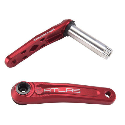 Manivelas RACE FACE ATLAS CINCH Caixa de pedaleiro 68/73 mm Vermelho