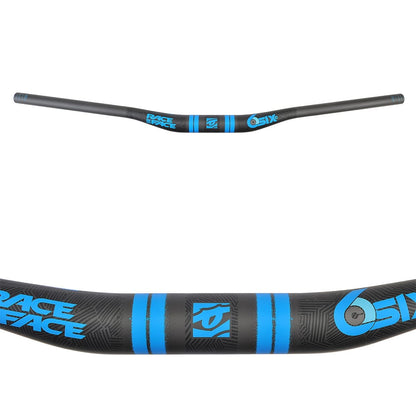 Guiador RACE FACE SIXC Rise 20 mm 35/820 mm Carbono/Azul