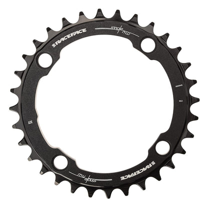 Prato Mono RACE FACE NARROW WIDE 9/10/11/12V 4 Furos 104 mm Preto