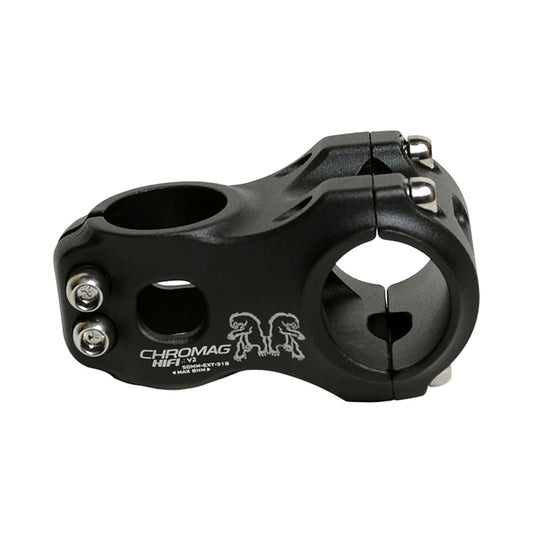 Avanço CHROMAG HIFI V2 0° preto — vista principal sobre fundo branco