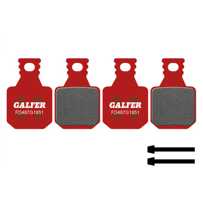 Pastilhas Semi-Metálicas GALFER ADVANCED Magura MT5 / MT7 (4 pistões)