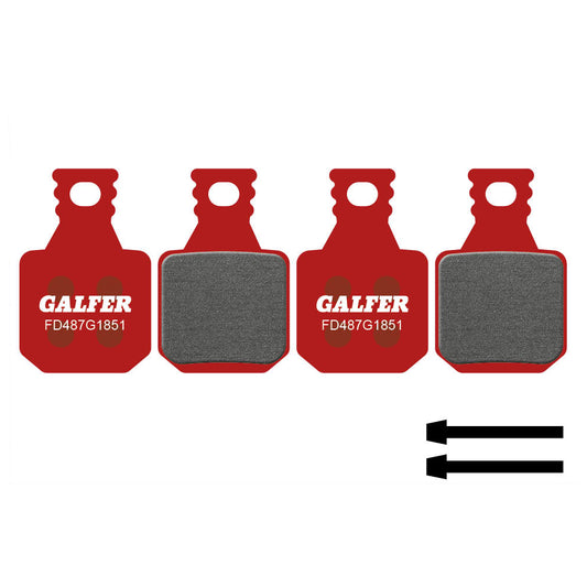 GALFER ADVANCED Pastilhas de travão semi-metálicas Magura MT5 / MT7 (4 pistões)