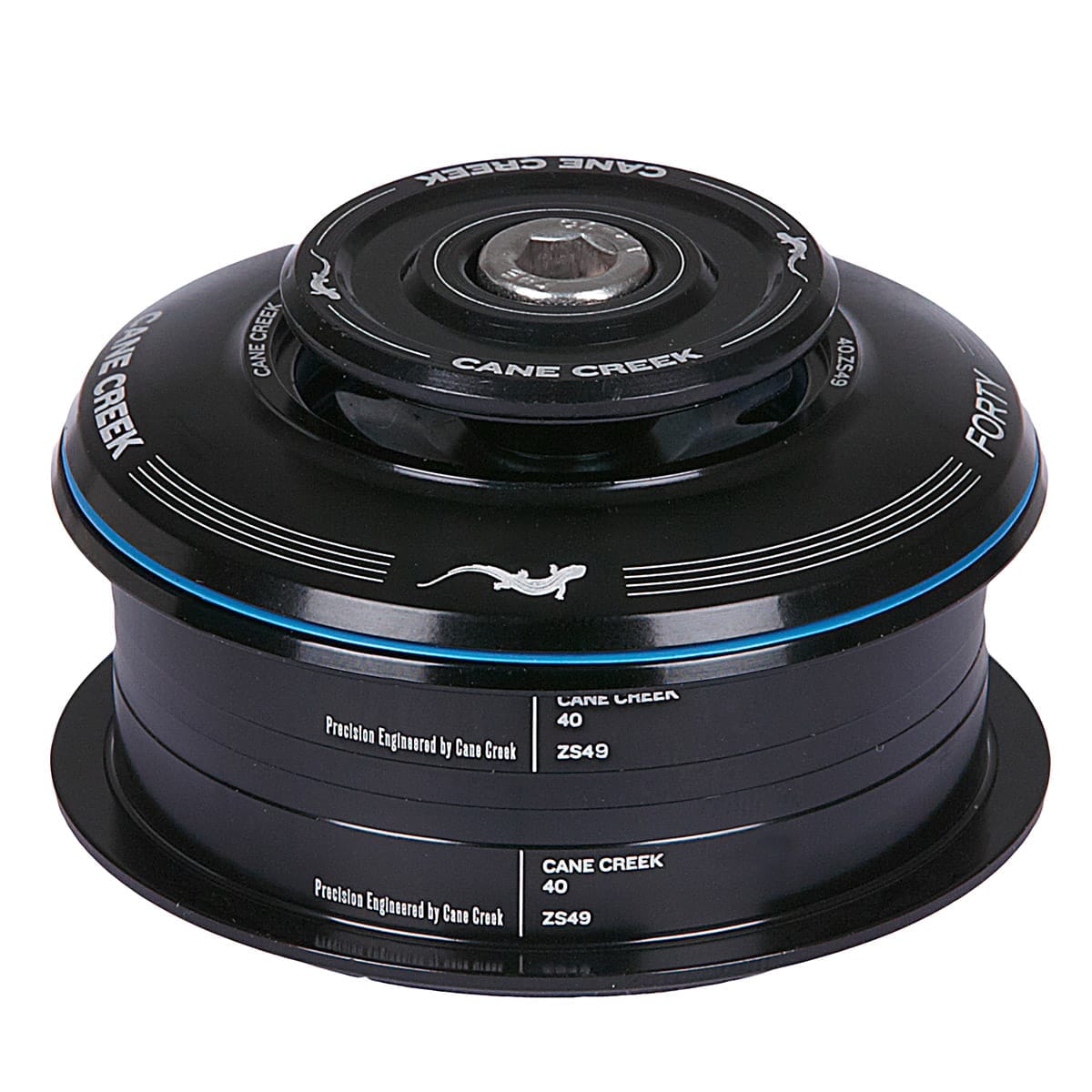 CANE CREEK FORTY 1"1/8 Semi-Integrated Headset ZS49 Preto