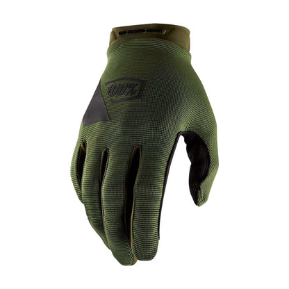 Luvas Longas 100% RIDECAMP Caqui/Preto
