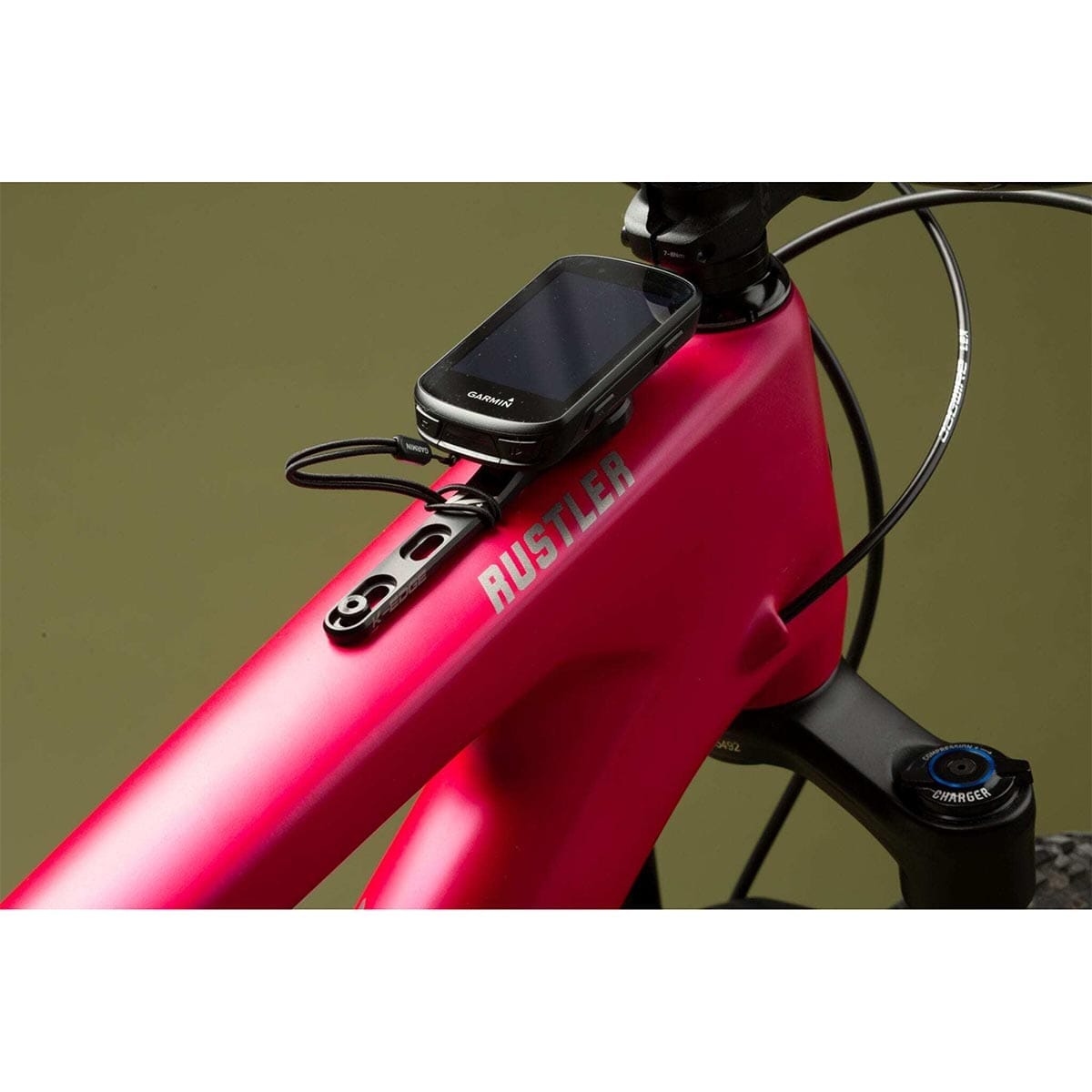 Support de Cadre K-EDGE TOP TUBE MOUNT pour GPS WAHOO Noir