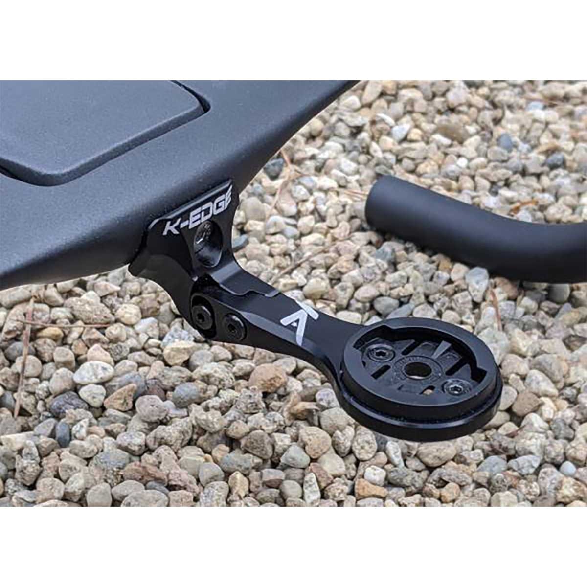 Support de Cintre K-EDGE MADONE COMBO MOUNT pour GPS WAHOO Eclairage et Caméra Noir