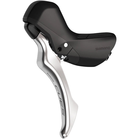 Alavanca Esquerda SHIMANO CUES BL-U6030 Mono - Edição Polish Silver