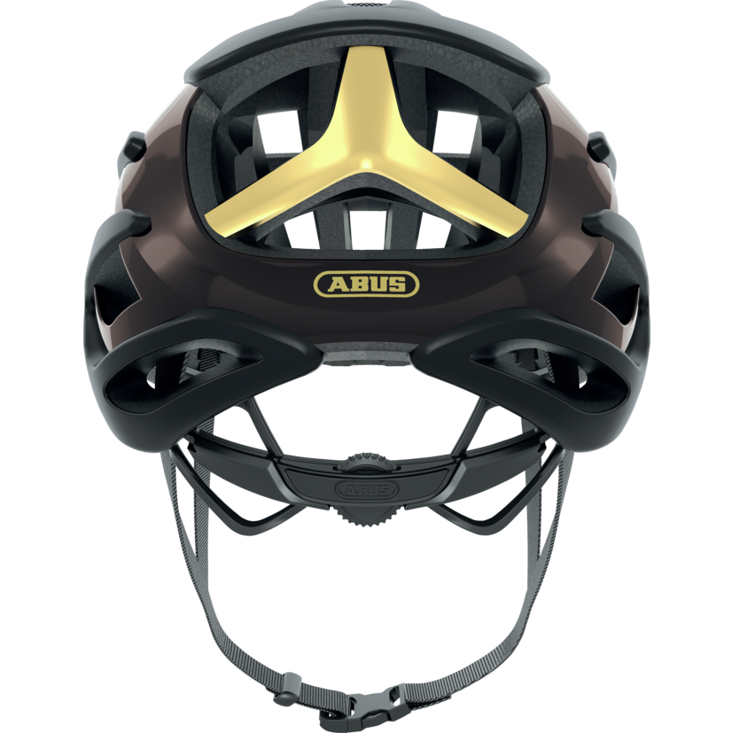 Capacete de estrada ABUS AIRBREAKER Preto/Dourado