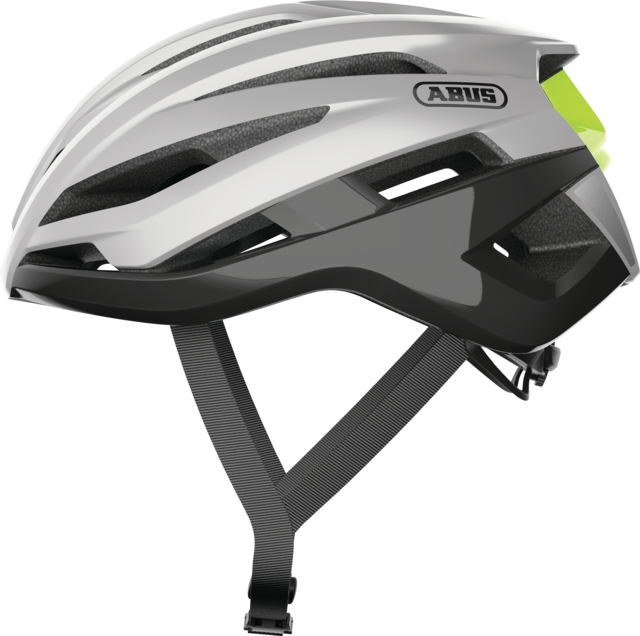 Capacete de estrada ABUS STORMCHASER ACE Prata
