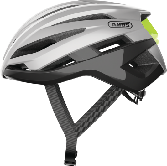 Capacete de estrada ABUS STORMCHASER ACE Prata