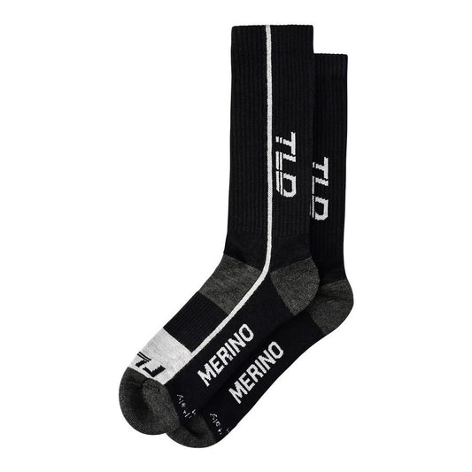 Meias TROY LEE DESIGNS CHILL MERINO Preto