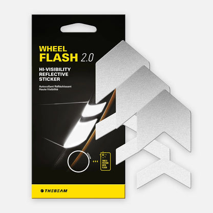 Autocolantes Refletores THE BEAM WHEEL FLASH 2.0 Prateado