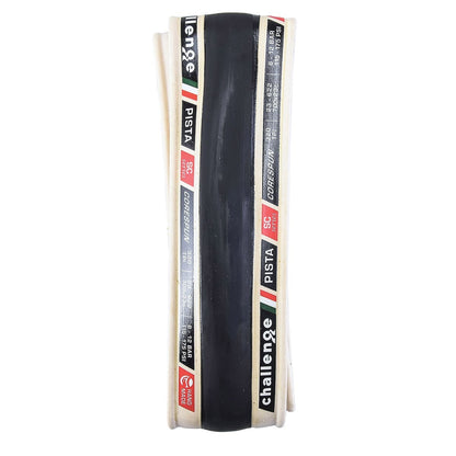 Pneu CHALLENGE OPEN PISTA SC 700x23c TubeType Branco