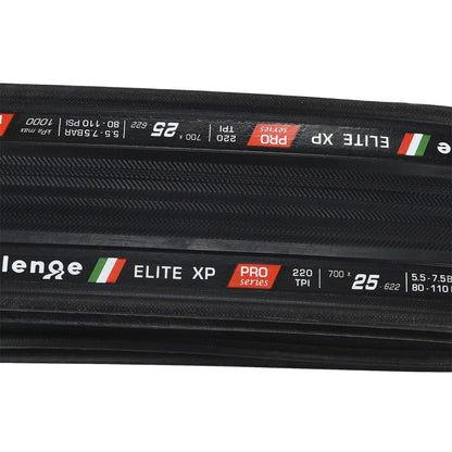 Pneu CHALLENGE OPEN ELITE XP 700x25c TubeType Flexível Preto