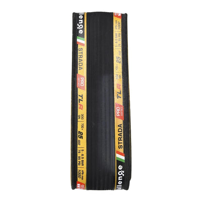 Pneu CHALLENGE OPEN STRADA 700x25c Tubeless Ready Bege