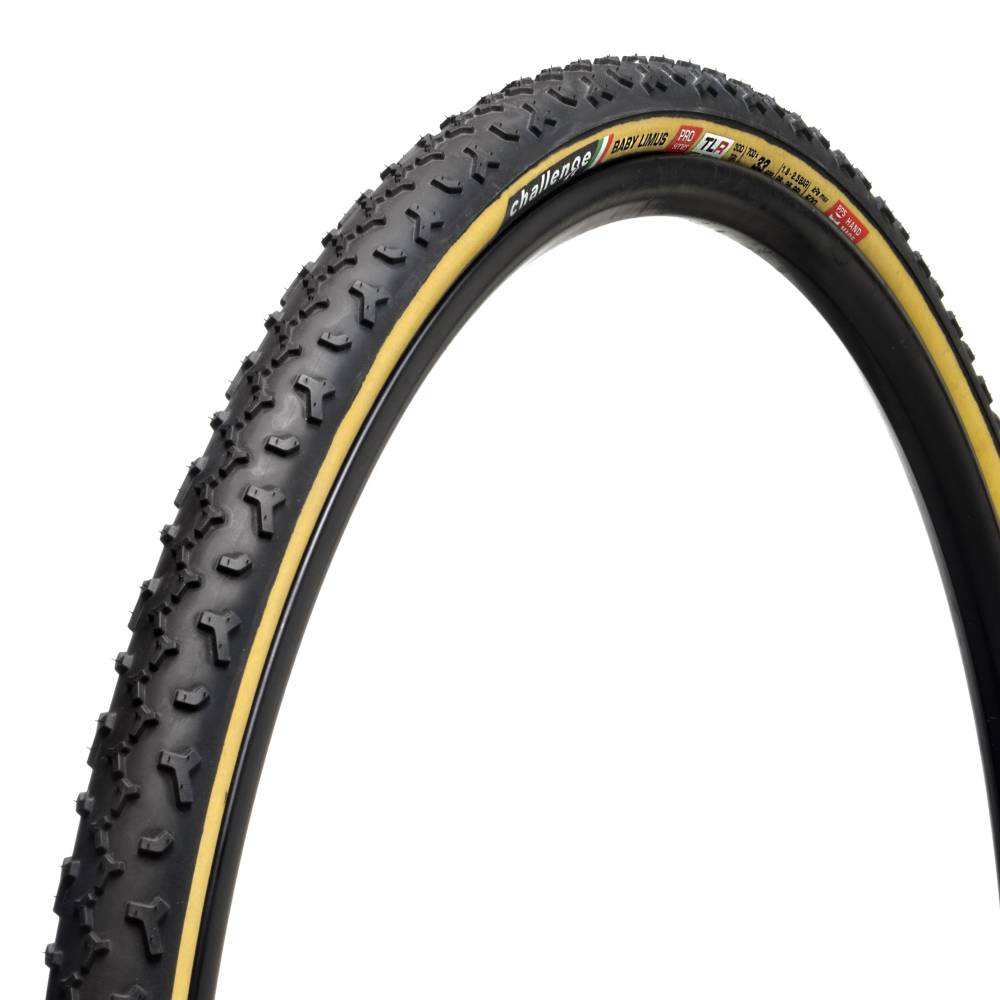 Pneu CHALLENGE OPEN BABY LIMUS 700x33c Tubeless Ready Bege