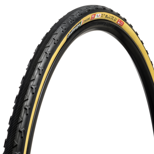 Pneu CHALLENGE OPEN CHICANE 700x33c Tubeless Ready Bege