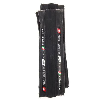 Pneu CHALLENGE STRADA RACE 700x25c TubeType Flexível Preto