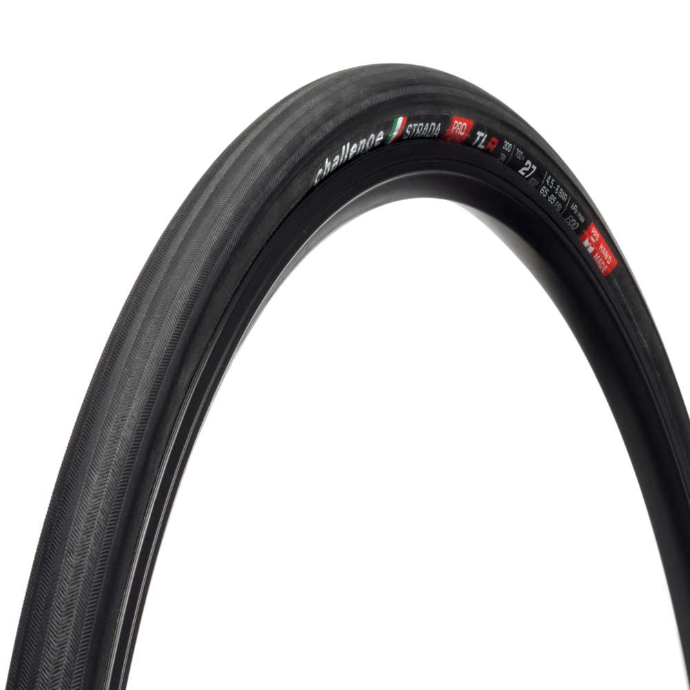 Pneu CHALLENGE STRADA 700x27c Tubeless Ready Preto