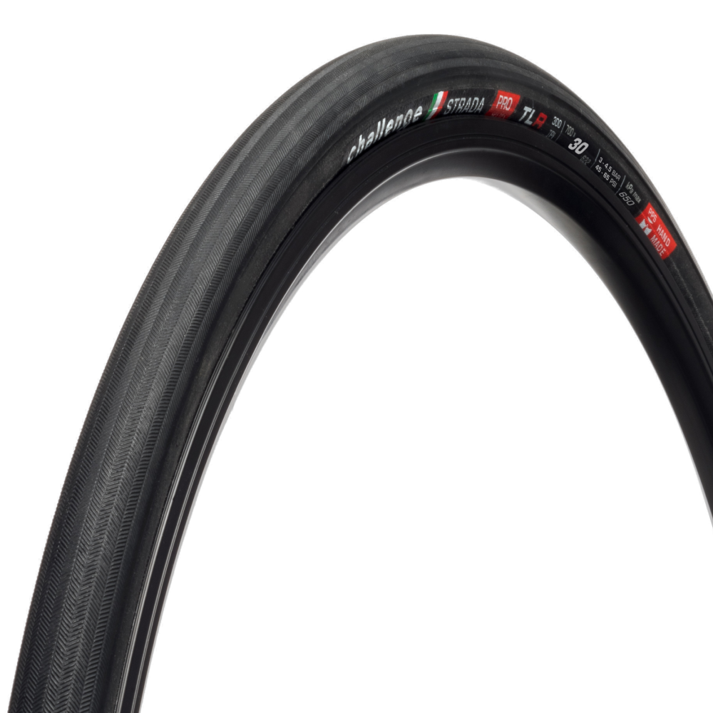 Pneu CHALLENGE STRADA 700x30c Tubeless Ready Preto