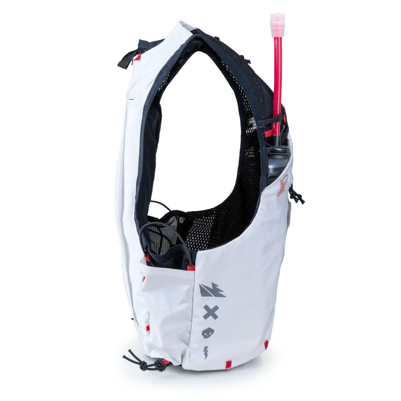 Casaco de hidratação USWE TRAIL RUNNING 8L Branco