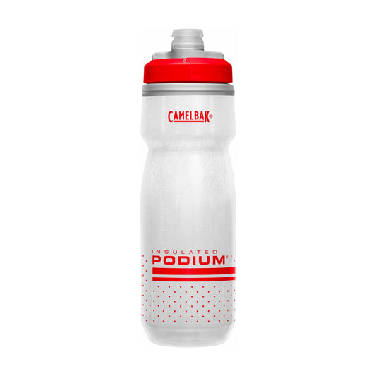 Garrafa térmica CAMELBAK PODIUM CHILL Branco/Vermelho