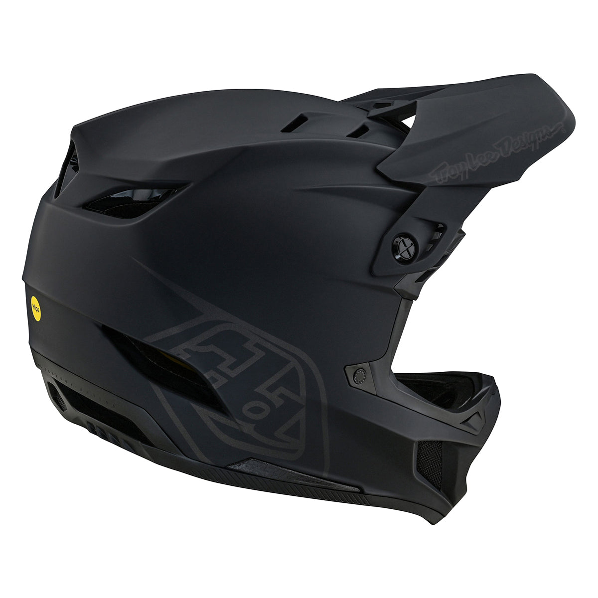 Capacete de BTT TROY LEE DESIGNS D4 POLYACRYLITE MIPS Preto