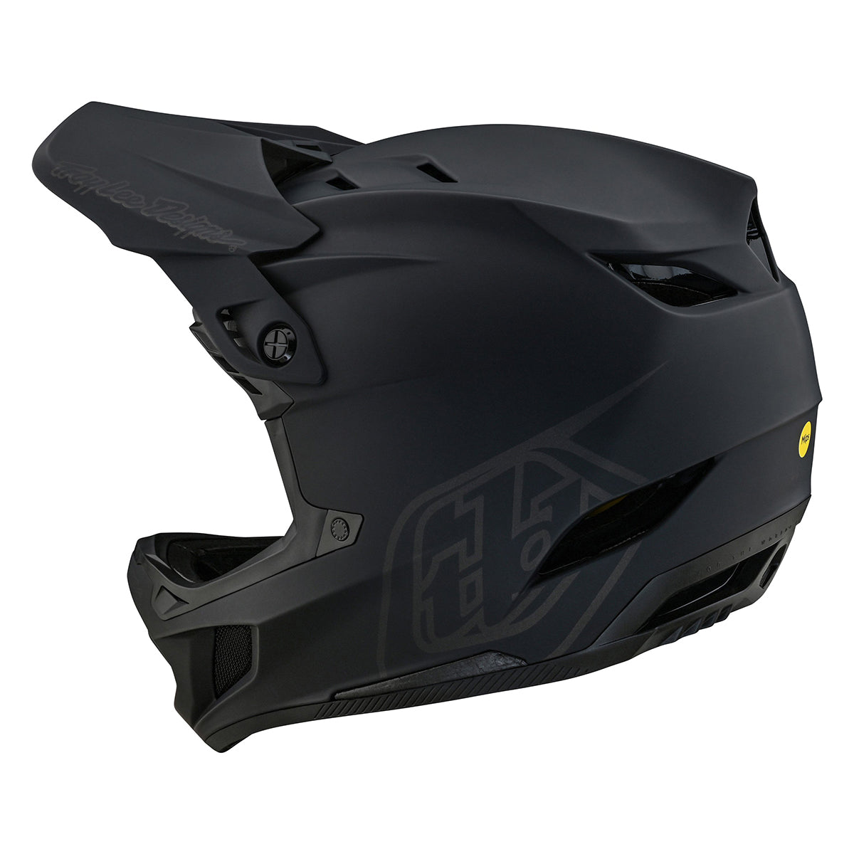 Capacete de BTT TROY LEE DESIGNS D4 POLYACRYLITE MIPS Preto