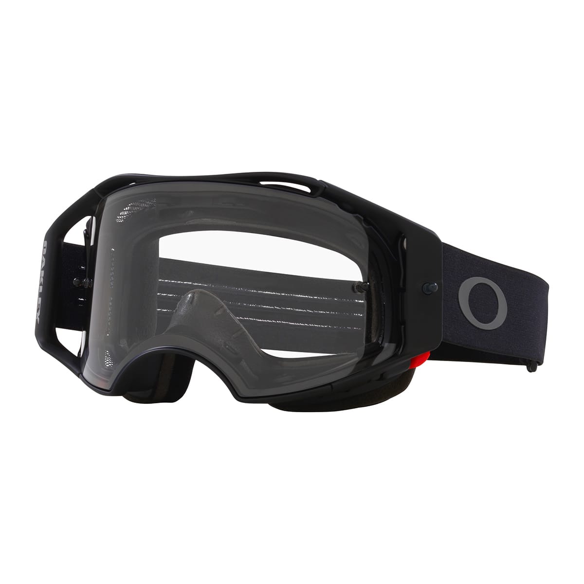 Óculos de proteção OAKLEY AIRBRAKE MTB Preto Metálico Transparente OO7107-21