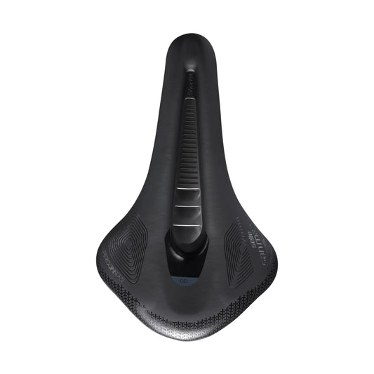 Selim SAN MARCO SHORTFIT 2.0 SHIELD SUPERCOMFORT OPEN-FIT RACING L3 Largura 155 mm Carris de aço Xsilite Preto