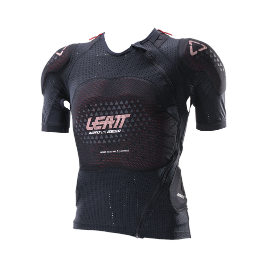 Babete de proteção para mulher LEATT 3DF AIRFIT LITE EVO Preto