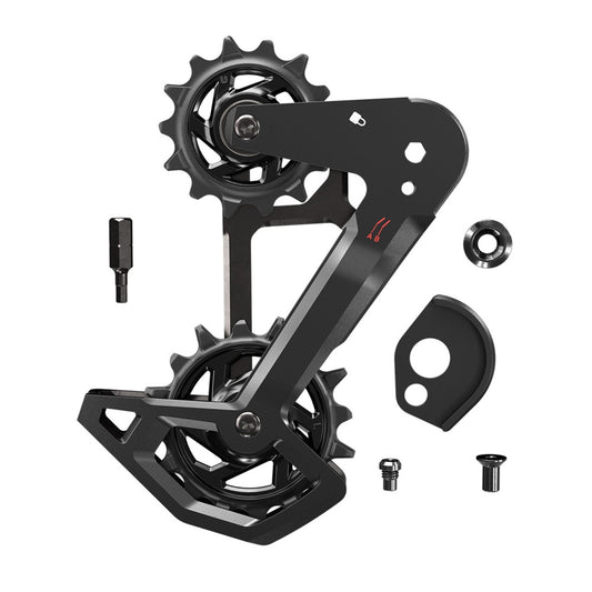 SRAM XO/XX/XX-SL T-TYPE EAGLE AXS Gaiola de desviador e rodas