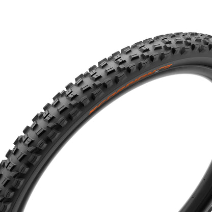 Pneu PIRELLI SCORPION ENDURO M EDIÇÃO COLORIDA 29x2.60 HardWall Tubeless Ready de talão flexível Preto/Laranja