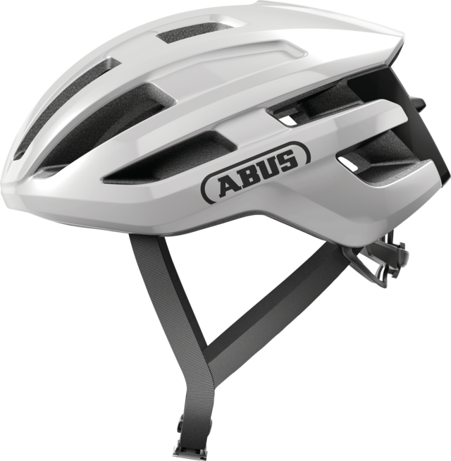 Capacete de estrada ABUS POWERDOME Branco