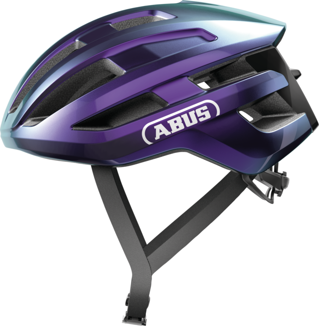 Capacete de estrada ABUS POWERDOME FLIP FLOP Roxo