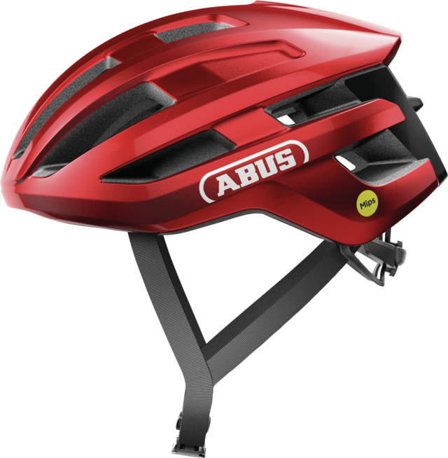 Capacete de estrada ABUS POWERDOME MIPS Vermelho