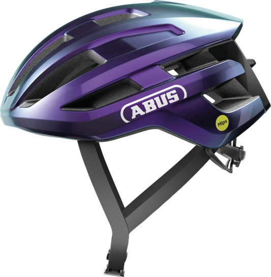 Capacete de estrada ABUS POWERDOME MIPS Roxo