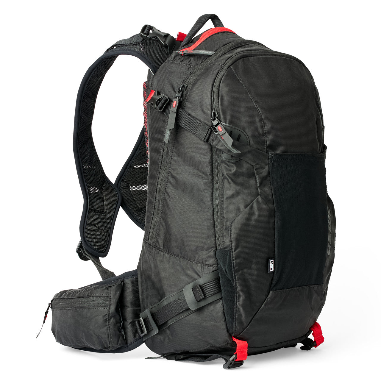 USWE ZIPPERED DAYPACK 25L Mochila Preta