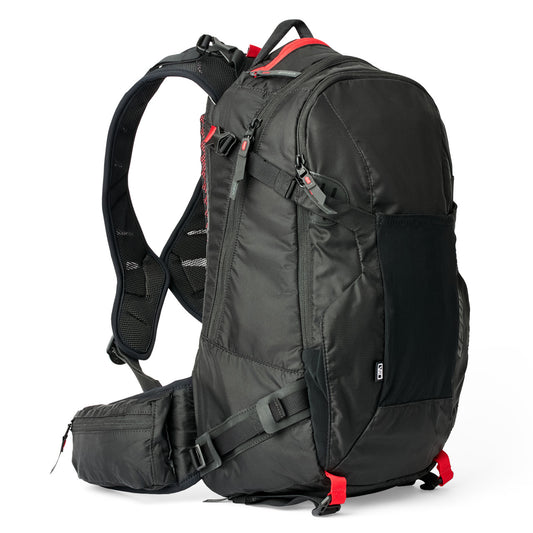 USWE ZIPPERED DAYPACK 16L Mochila Preta
